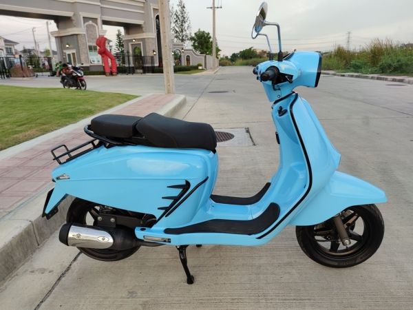 ใช้เพียง 8 พัน km. ลดราคา Moto Parilla Levriero 150 สีฟ้าครับ รูปที่ 6